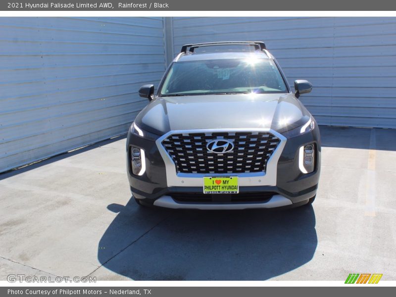 Rainforest / Black 2021 Hyundai Palisade Limited AWD