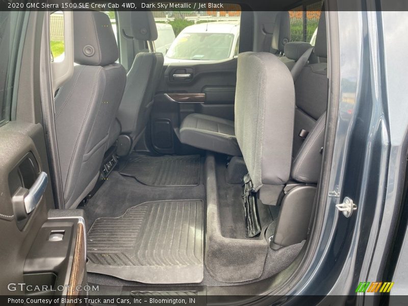 Rear Seat of 2020 Sierra 1500 SLE Crew Cab 4WD