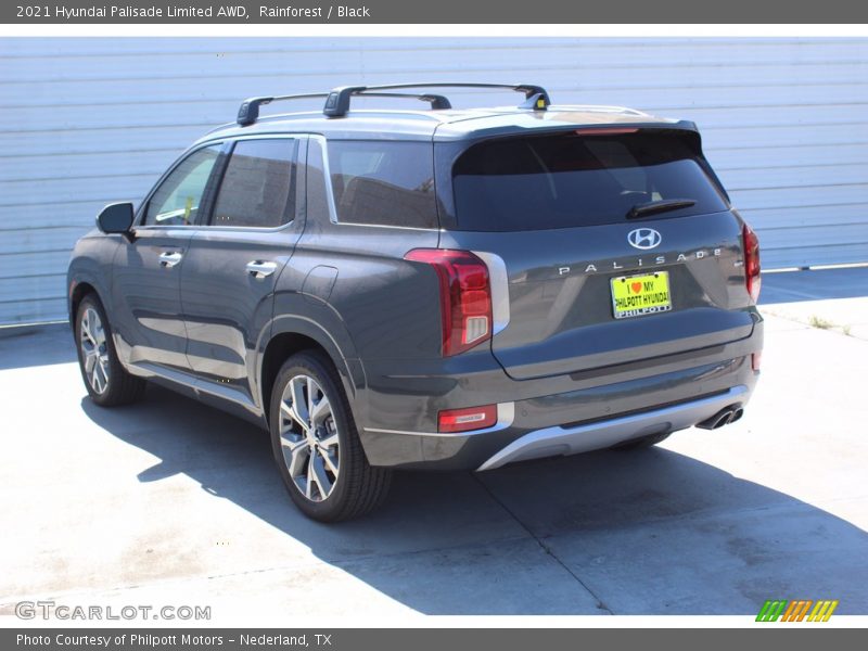 Rainforest / Black 2021 Hyundai Palisade Limited AWD