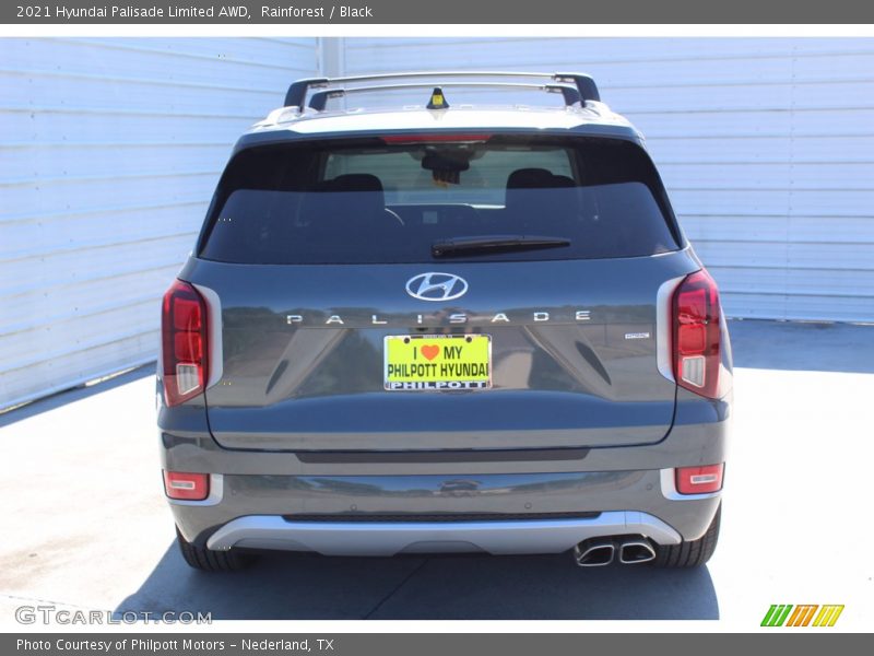 Rainforest / Black 2021 Hyundai Palisade Limited AWD