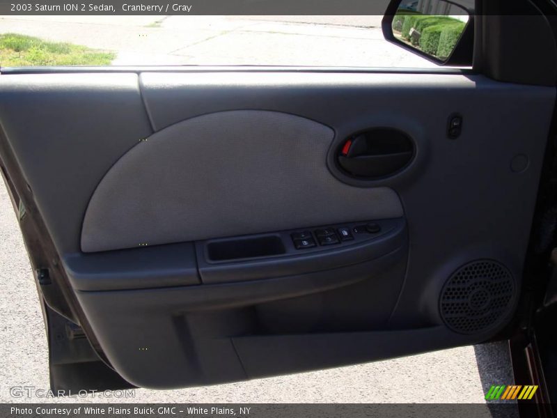 Cranberry / Gray 2003 Saturn ION 2 Sedan