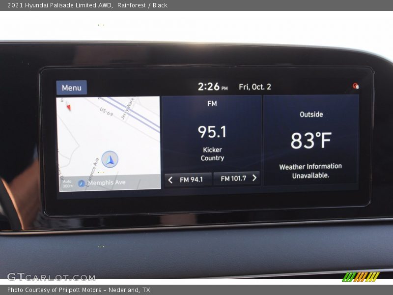 Rainforest / Black 2021 Hyundai Palisade Limited AWD