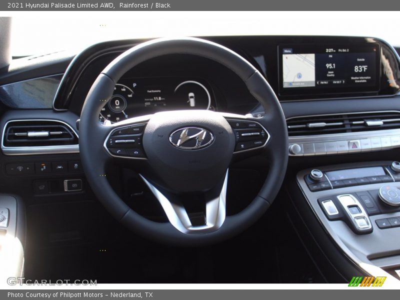 Rainforest / Black 2021 Hyundai Palisade Limited AWD