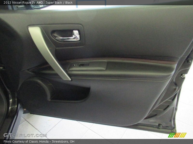 Super Black / Black 2013 Nissan Rogue SV AWD