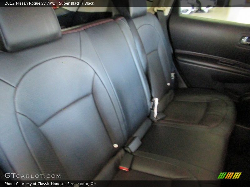 Super Black / Black 2013 Nissan Rogue SV AWD