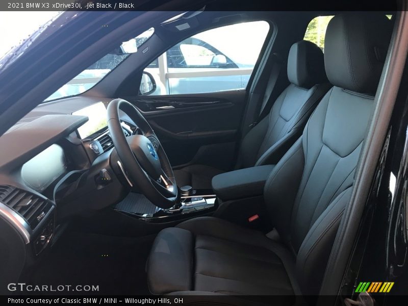 Jet Black / Black 2021 BMW X3 xDrive30i