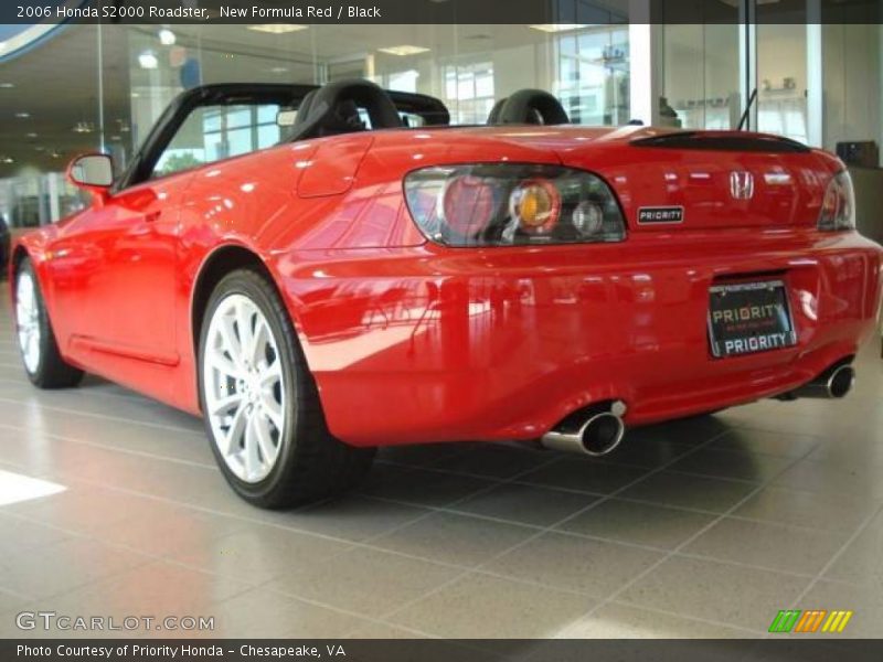 New Formula Red / Black 2006 Honda S2000 Roadster