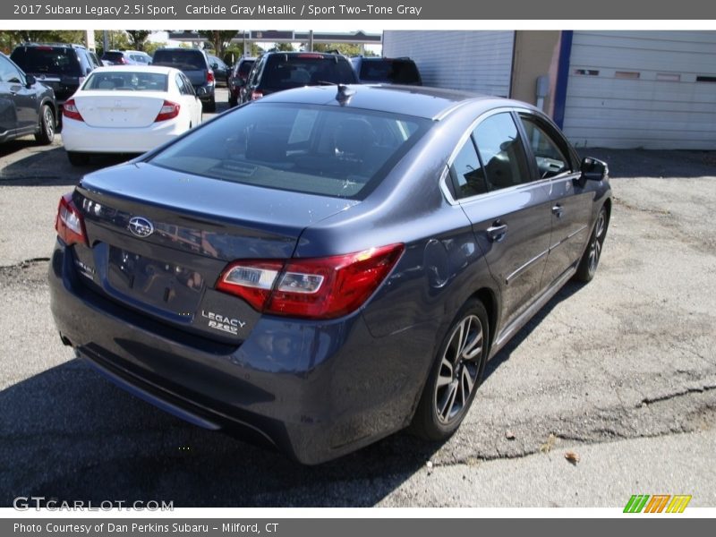 Carbide Gray Metallic / Sport Two-Tone Gray 2017 Subaru Legacy 2.5i Sport