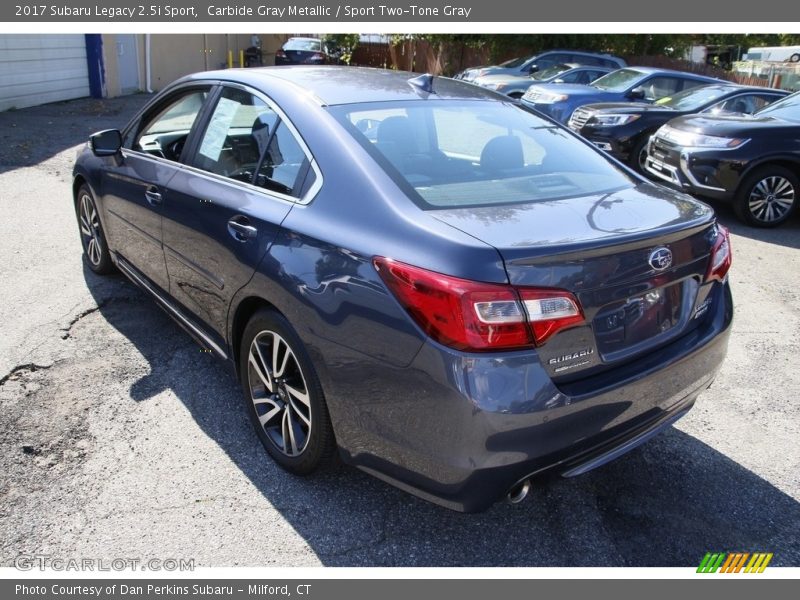 Carbide Gray Metallic / Sport Two-Tone Gray 2017 Subaru Legacy 2.5i Sport