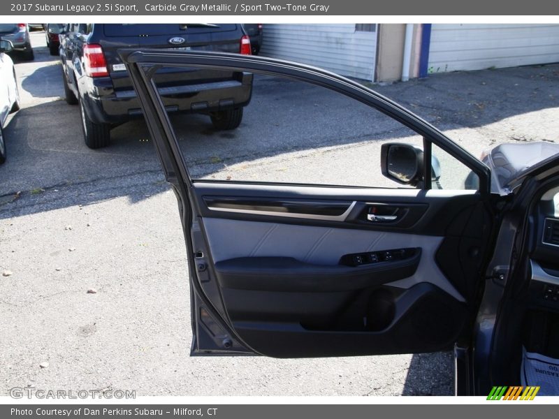 Carbide Gray Metallic / Sport Two-Tone Gray 2017 Subaru Legacy 2.5i Sport
