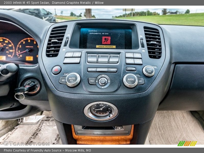 Diamond Graphite Metallic / Willow 2003 Infiniti M 45 Sport Sedan