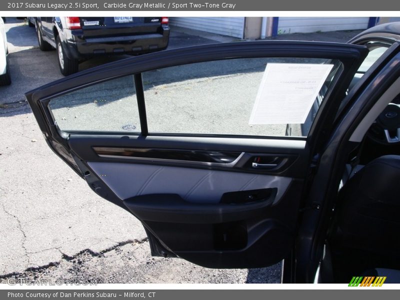 Carbide Gray Metallic / Sport Two-Tone Gray 2017 Subaru Legacy 2.5i Sport