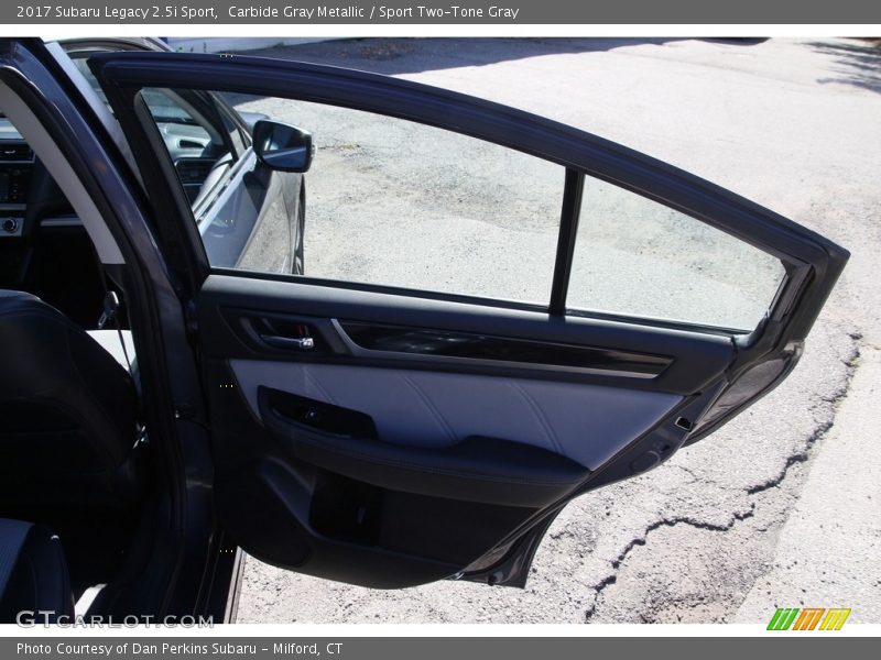 Carbide Gray Metallic / Sport Two-Tone Gray 2017 Subaru Legacy 2.5i Sport