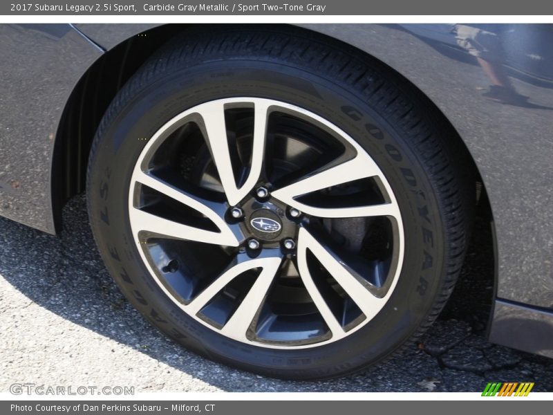Carbide Gray Metallic / Sport Two-Tone Gray 2017 Subaru Legacy 2.5i Sport