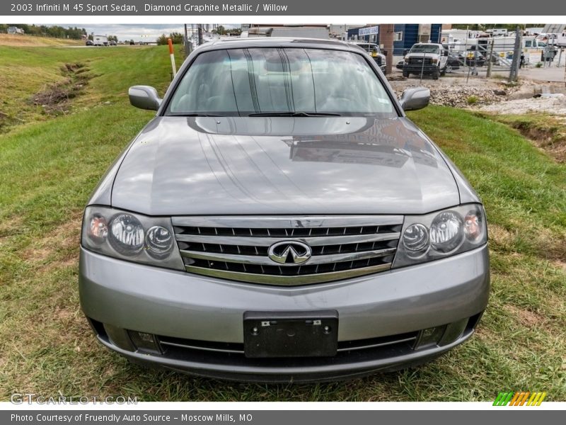 Diamond Graphite Metallic / Willow 2003 Infiniti M 45 Sport Sedan