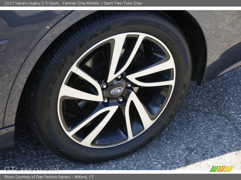 Carbide Gray Metallic / Sport Two-Tone Gray 2017 Subaru Legacy 2.5i Sport