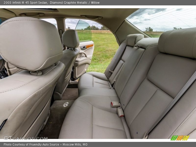 Diamond Graphite Metallic / Willow 2003 Infiniti M 45 Sport Sedan