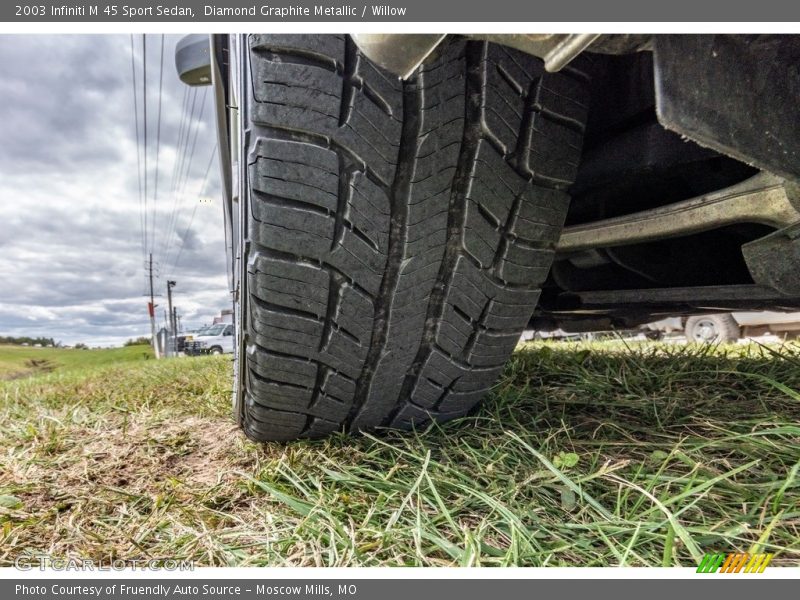 Diamond Graphite Metallic / Willow 2003 Infiniti M 45 Sport Sedan