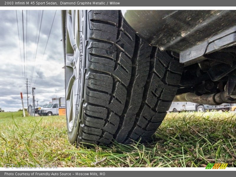 Diamond Graphite Metallic / Willow 2003 Infiniti M 45 Sport Sedan