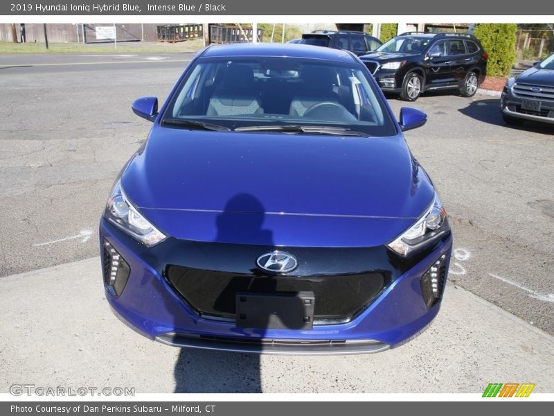 Intense Blue / Black 2019 Hyundai Ioniq Hybrid Blue