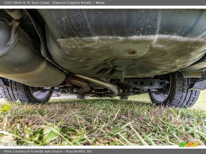 Diamond Graphite Metallic / Willow 2003 Infiniti M 45 Sport Sedan