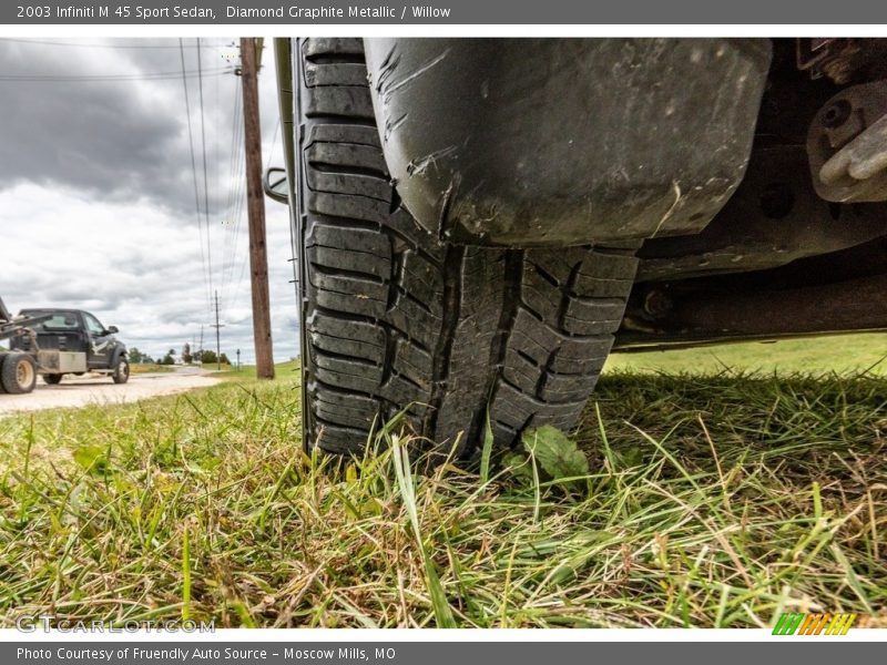 Diamond Graphite Metallic / Willow 2003 Infiniti M 45 Sport Sedan