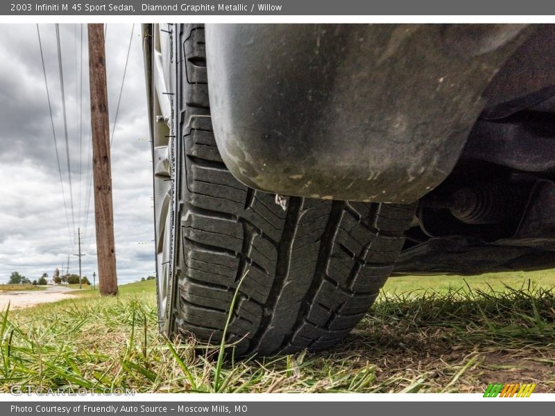 Diamond Graphite Metallic / Willow 2003 Infiniti M 45 Sport Sedan