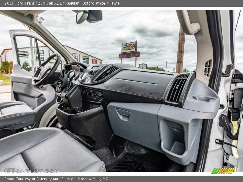 Oxford White / Pewter 2016 Ford Transit 250 Van XL LR Regular