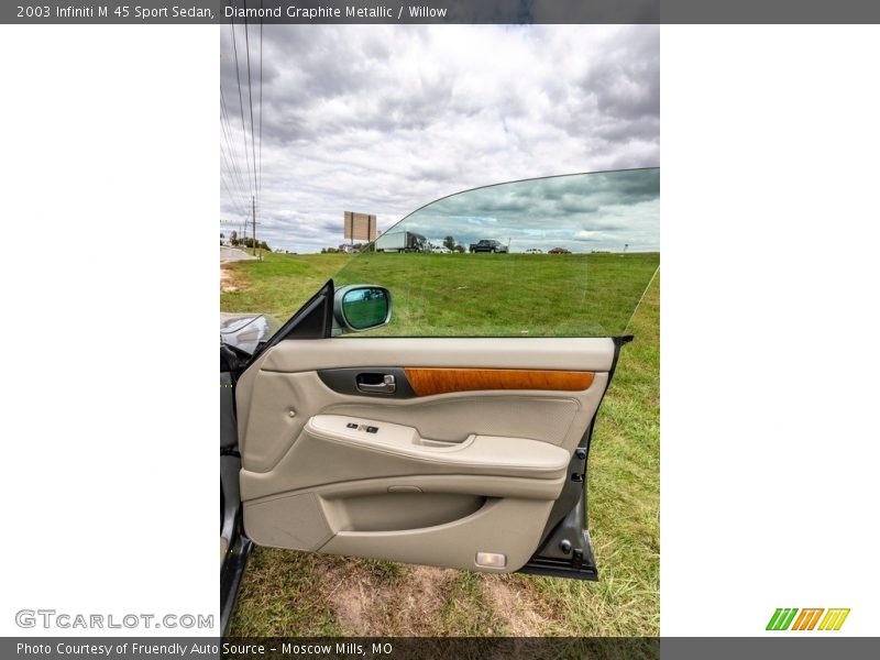 Diamond Graphite Metallic / Willow 2003 Infiniti M 45 Sport Sedan
