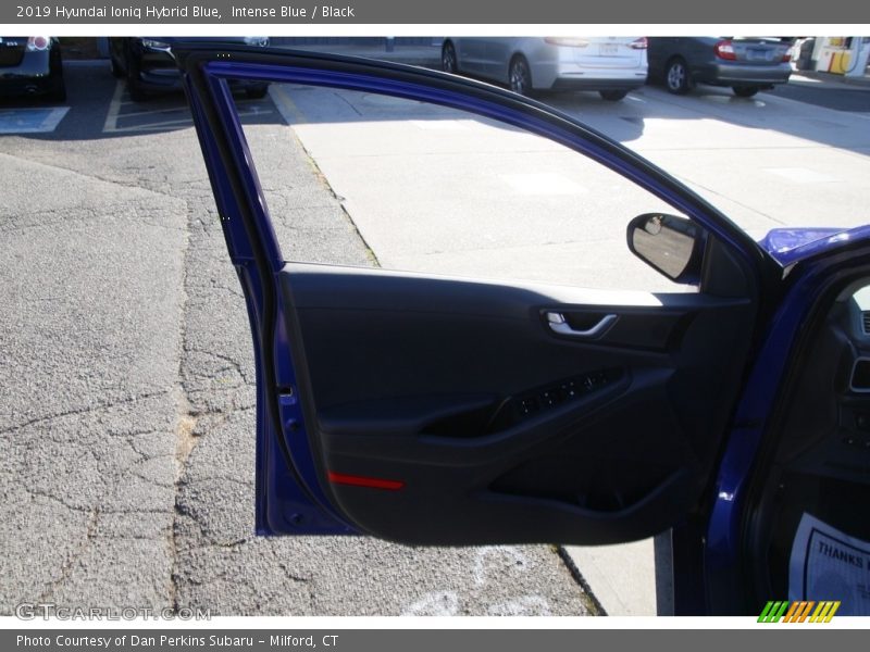 Intense Blue / Black 2019 Hyundai Ioniq Hybrid Blue