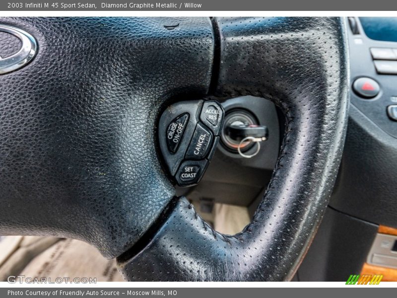 Diamond Graphite Metallic / Willow 2003 Infiniti M 45 Sport Sedan
