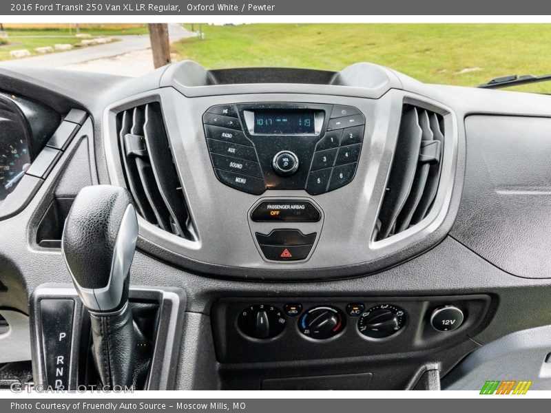 Controls of 2016 Transit 250 Van XL LR Regular