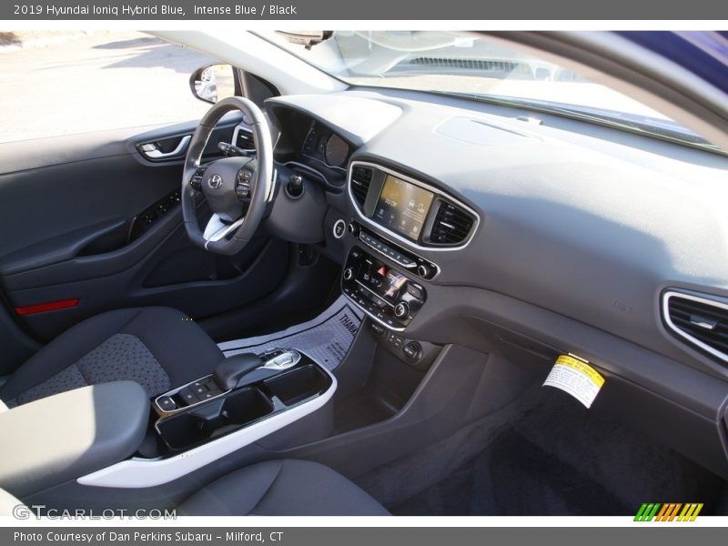 Intense Blue / Black 2019 Hyundai Ioniq Hybrid Blue
