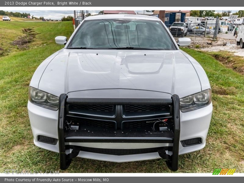 Bright White / Black 2013 Dodge Charger Police