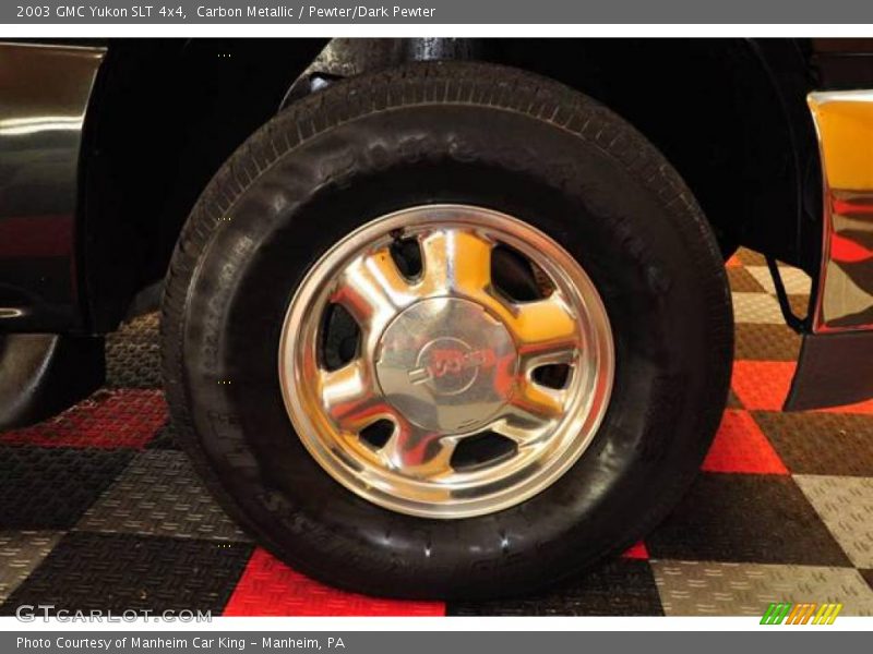 Carbon Metallic / Pewter/Dark Pewter 2003 GMC Yukon SLT 4x4