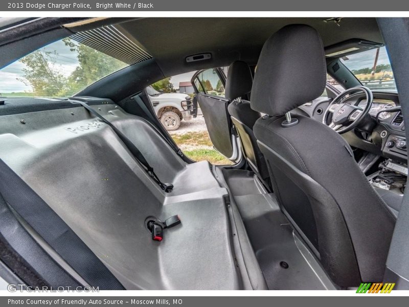 Bright White / Black 2013 Dodge Charger Police
