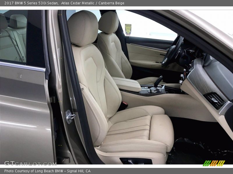 Atlas Cedar Metallic / Canberra Beige 2017 BMW 5 Series 530i Sedan