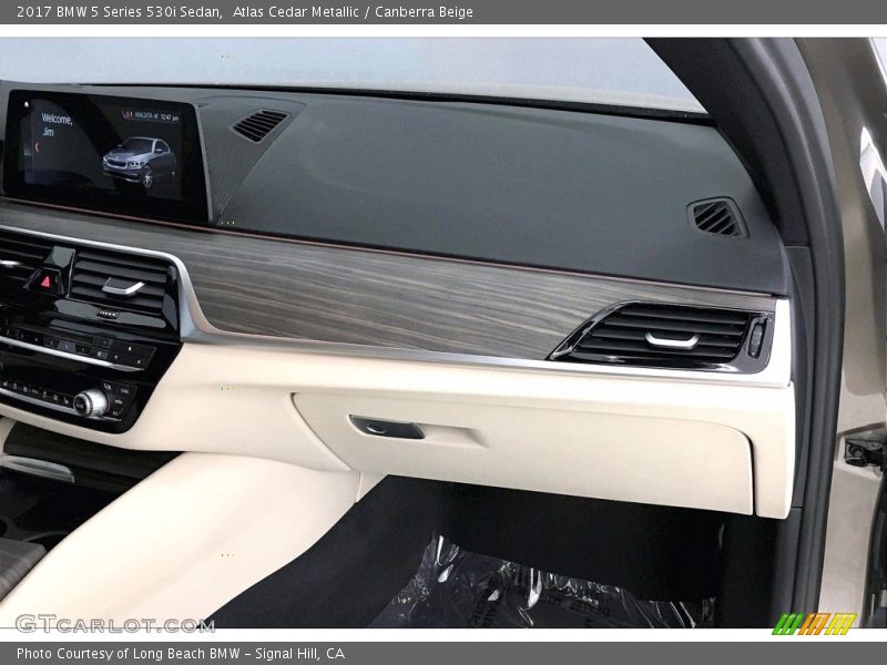 Atlas Cedar Metallic / Canberra Beige 2017 BMW 5 Series 530i Sedan
