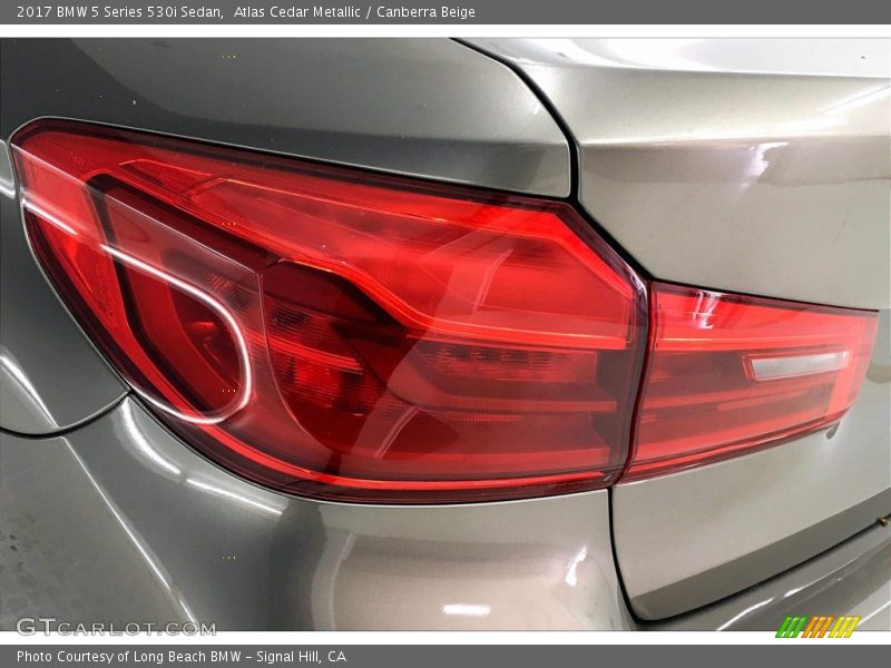 Atlas Cedar Metallic / Canberra Beige 2017 BMW 5 Series 530i Sedan