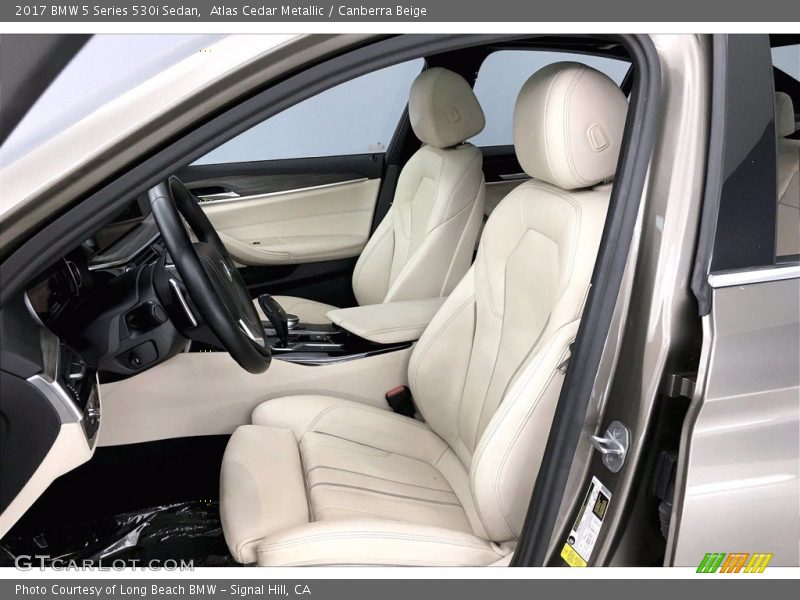 Atlas Cedar Metallic / Canberra Beige 2017 BMW 5 Series 530i Sedan