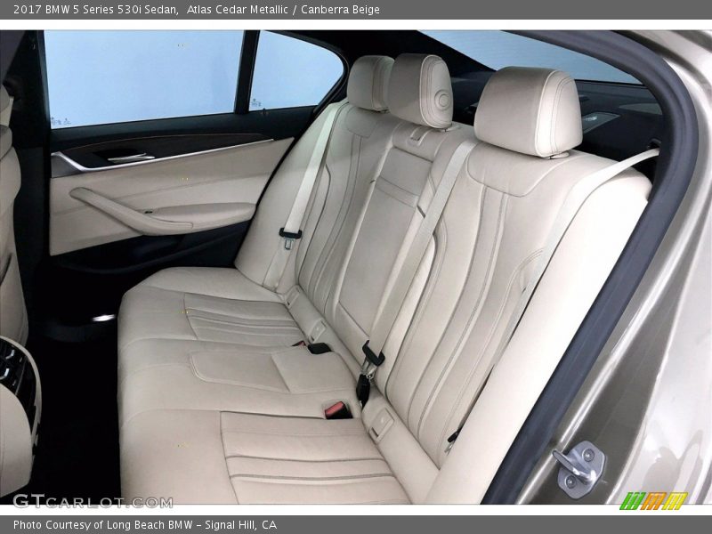 Atlas Cedar Metallic / Canberra Beige 2017 BMW 5 Series 530i Sedan