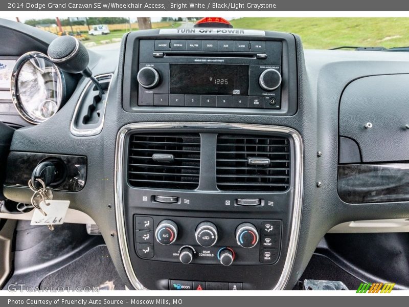 Bright White / Black/Light Graystone 2014 Dodge Grand Caravan SE w/Wheelchair Access