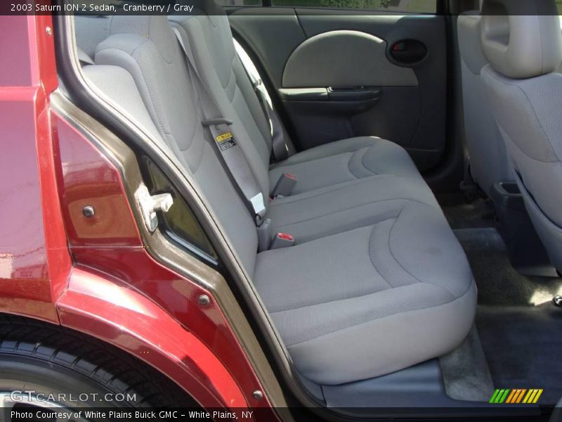 Cranberry / Gray 2003 Saturn ION 2 Sedan