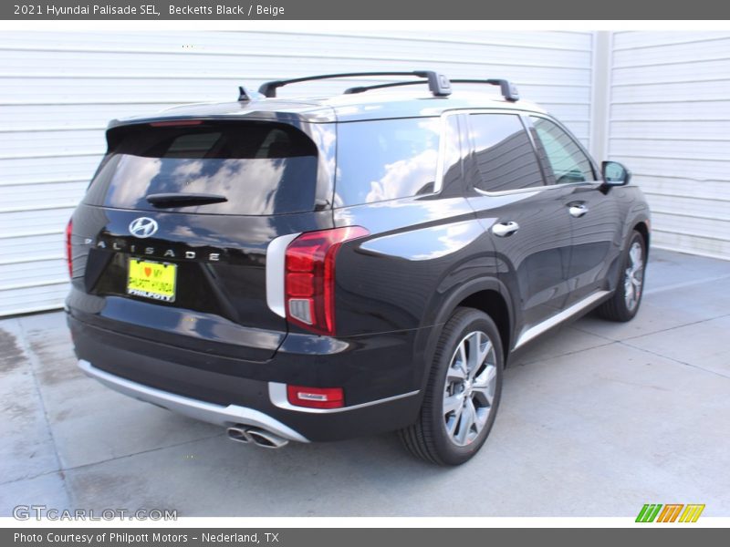 Becketts Black / Beige 2021 Hyundai Palisade SEL