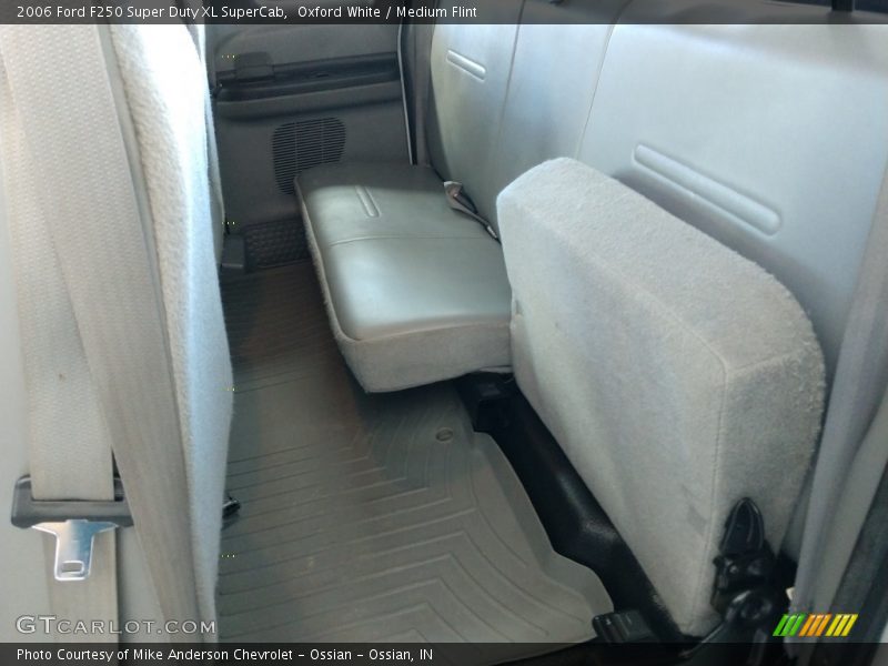 Rear Seat of 2006 F250 Super Duty XL SuperCab