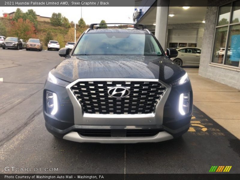 Steel Graphite / Black 2021 Hyundai Palisade Limited AWD