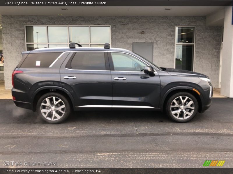 Steel Graphite / Black 2021 Hyundai Palisade Limited AWD