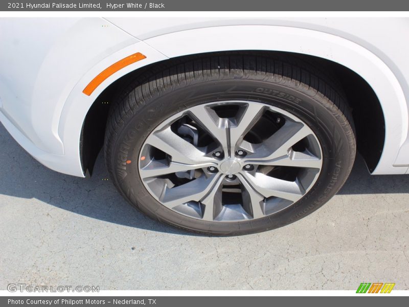 Hyper White / Black 2021 Hyundai Palisade Limited