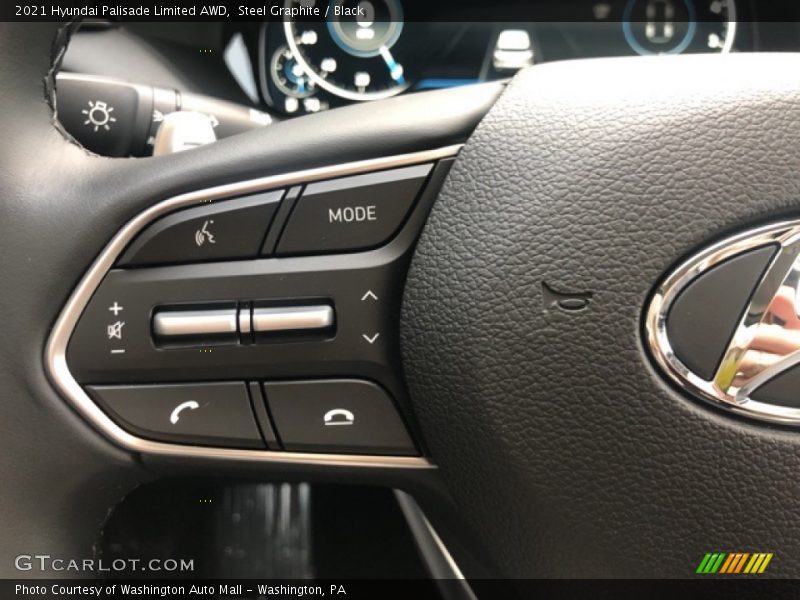 Steel Graphite / Black 2021 Hyundai Palisade Limited AWD