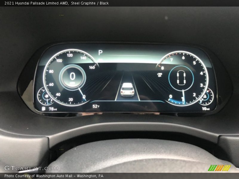 Steel Graphite / Black 2021 Hyundai Palisade Limited AWD
